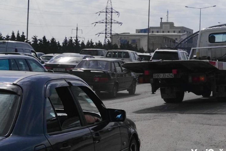 Bakı-Sumqayıt yolu iflic oldu, maşınlar sıradan çıxdı – VİDEO/FOTO