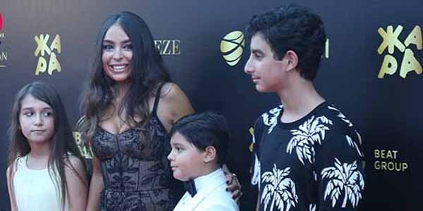 Leyla Əliyeva oğulları ilə “Jara”da