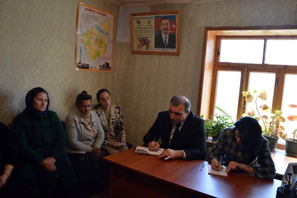 Millət vəkili Sona Əliyeva seçicilərlə görüşüb – FOTO