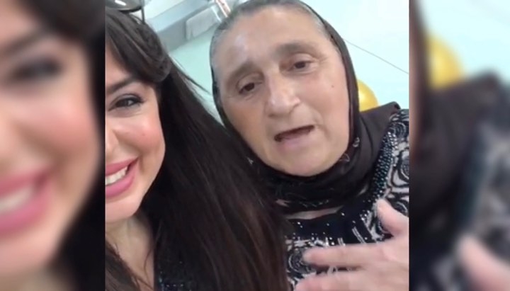 Leyla Əliyeva ilə pozitiv nənə – VİDEO