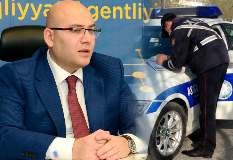 Yol polisi BNA rəhbəri Vüsal Kərimlini cərimələdi: “Jalüz pərdələr taxıb”