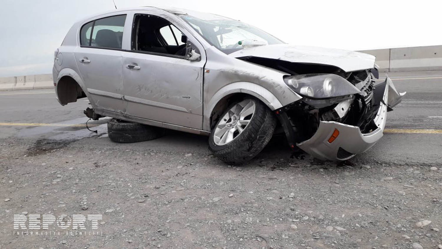 Ucarda yol qəzası: xəsarət alanlar var – FOTOLAR