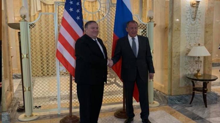 Soçidə Lavrovla Pompeo arasında görüş keçirilir – FOTO