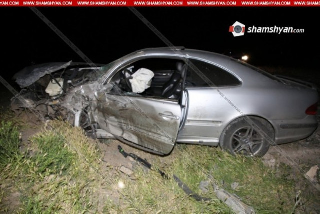 Ermənistan hərbçisi yol qəzasında öldü