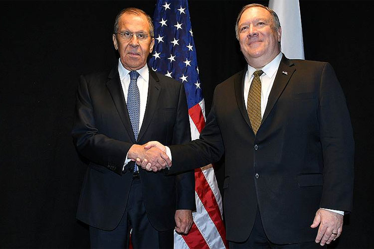 Pompeo Lavrovla görüşü müsbət qiymətləndirdi