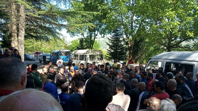 Gürcüstanda mədənçilərin tətili bərpa olundu