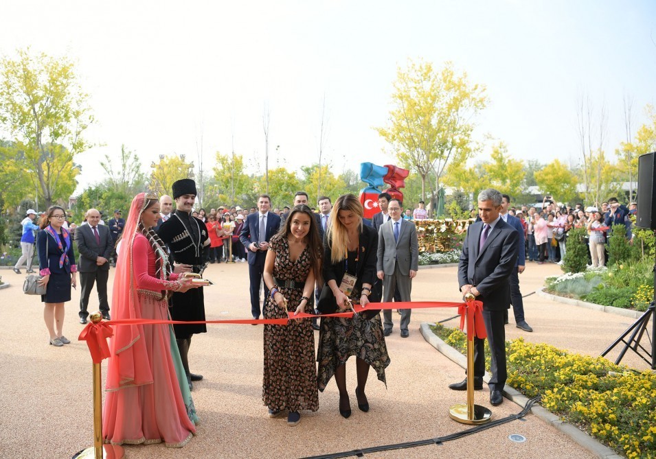 “Pekin Ekspo 2019” Botanika Sərgisində Azərbaycan pavilyonunun rəsmi açılışı olub – FOTOLAR