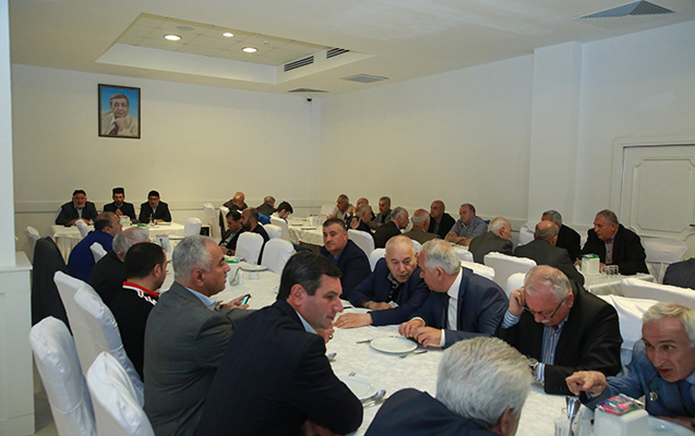 Heydər məscidində Arif Məlikovun yas mərasimi keçirildi – FOTOLAR