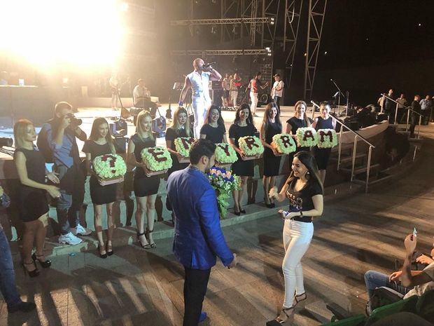 Miri Yusifin konsertində maraqlı evlilik təklifi – FOTOLAR