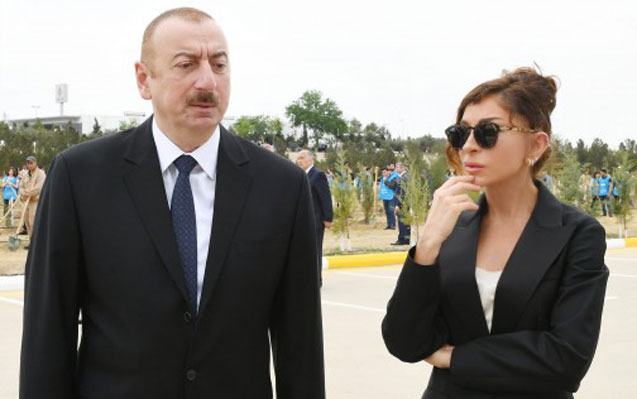 Prezidentlə xanımı “Yanardağ”da
