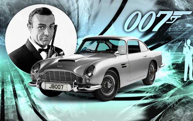 “Agent 007”nin avtomobili hərraca çıxarılır