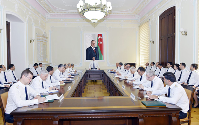 Baş Prokurorluqda birinci yarımilin müşavirəsi keçirildi