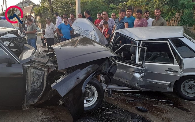 Şamaxıda ağır qəza, yaralılar var – FOTOLAR