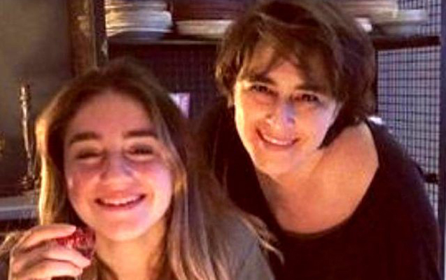 Aktrisa kameralardan uzaq saxladığı qızının fotosunu paylaşdı