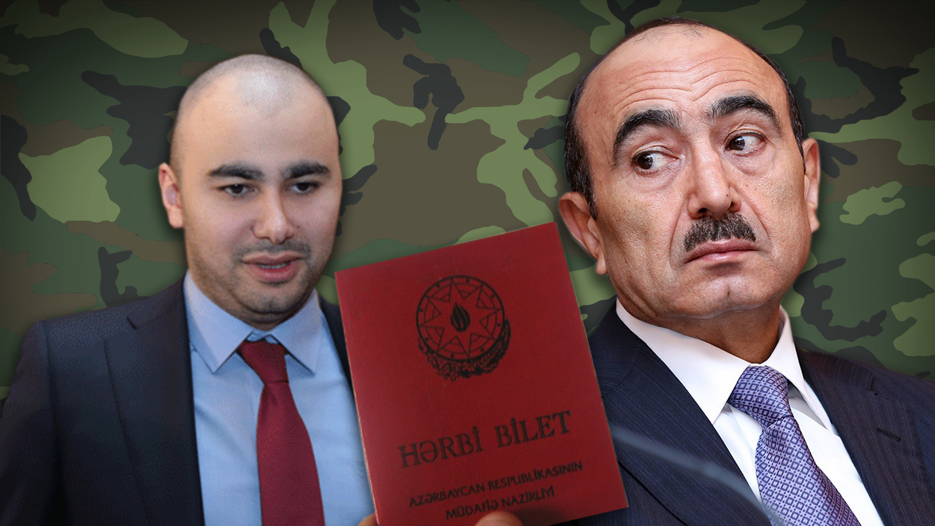 Əli Həsənovun oğlu əsgərliyə getmədən hərbi bilet alıb?