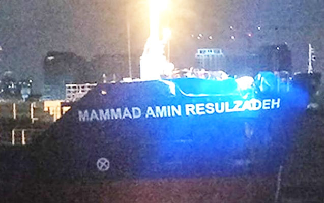 “Rəsulzadə” gəmisi qəzaya uğradı – FOTO