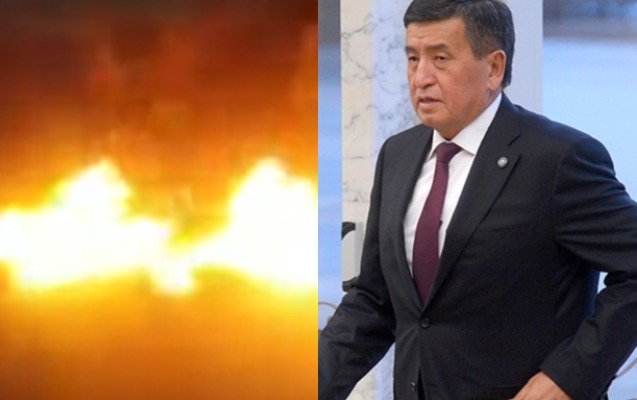 Atambayevin evində yanğın – Jeenbəyov ölkəyə qayıdır – VİDEO