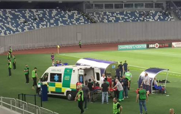 “Qəbələ”nin futbolçusu xəstəxanalıq oldu