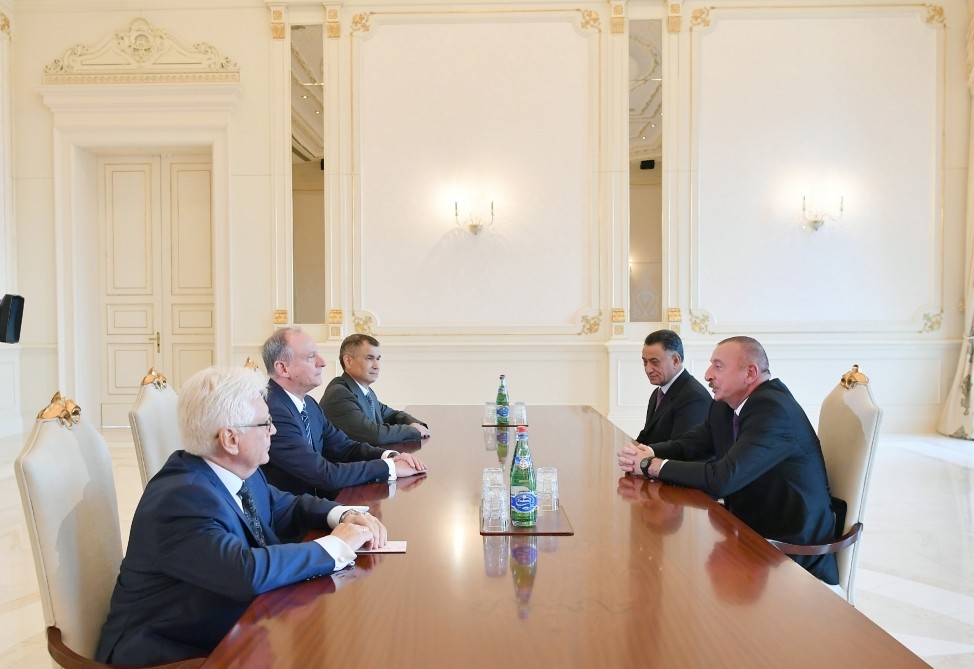 Prezident İlham Əliyev Rusiya Təhlükəsizlik Şurasının katibini qəbul etdi – FOTO