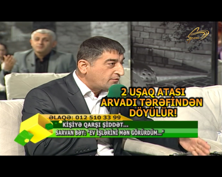 Kişi efirə çıxdı: “Arvadım məni döyür, evdən qovur” – VİDEO