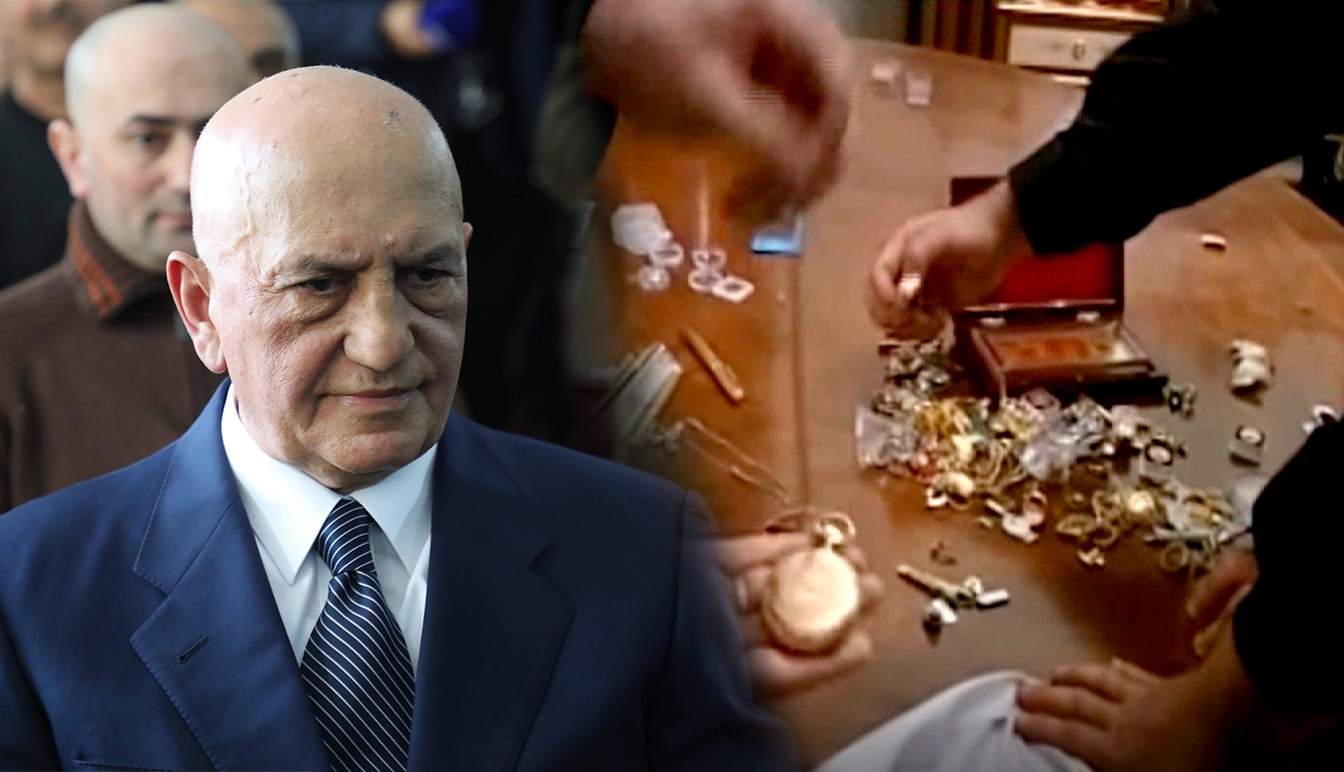 Mirşahin Əli İnsanovun oğurladığı qızılları və milyonları göstərdi – VİDEO