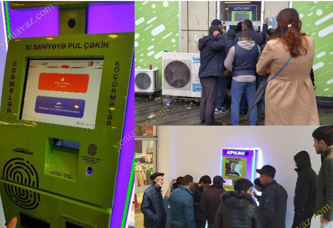 Bakıda camaata pul paylayan aparatın sahibi görün kim imiş – FOTO + TƏFƏRRÜAT