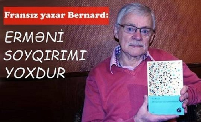“Erməni soyqırımı” yoxdur deyən fransız yazar: “Bir azərbaycanlı ilə görüşdüm, hönkür-hönkür ağlayırdı”-VİDEO