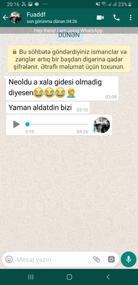 Ekstrasens Almaz qəzada ölən 22 yaşlı bacısı oğlundan danışdı – SON YAZIŞMALARI
