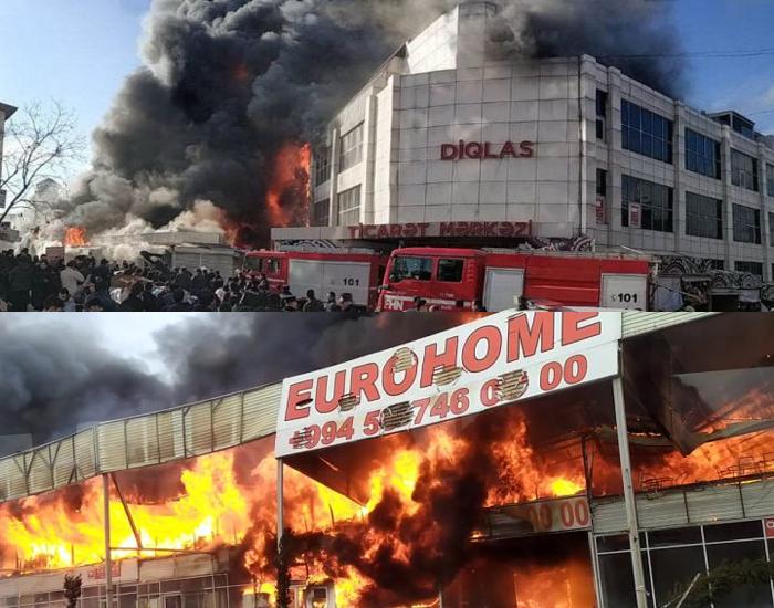 Mart ayında yanan “Diqlas”la bu gün yanan “EuroHome”u nə birləşdirir? – VİDEO