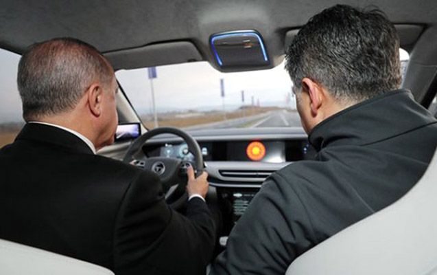 Türkiyə ilkə imza atdı, Ərdoğan sükan arxasına keçdi – FOTOLAR