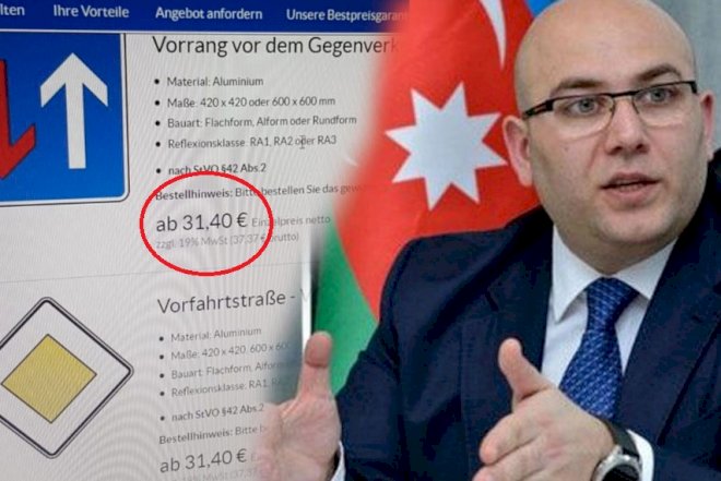 Almaniyada 31 avroya satılan nişanı BNA 1840 manata alıb