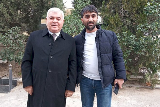 Ziya Məmmədov Aydın Bəşirovun dəfn mərasimində – Fotolar