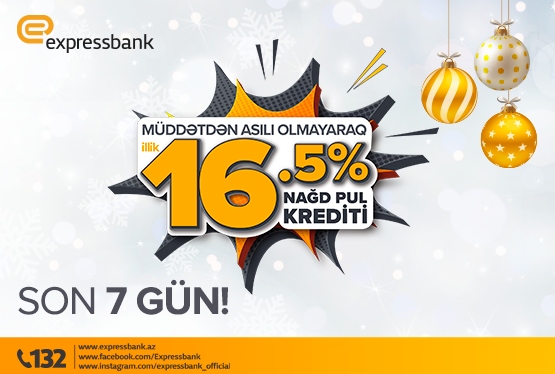 Kampaniyadan faydalanmaq üçün son 7 gün!