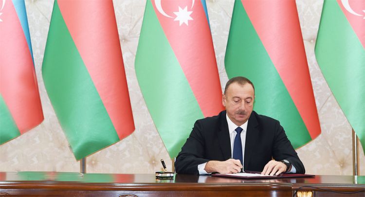 Prezident İlham Əliyev SƏRƏNCAM İMZALADI