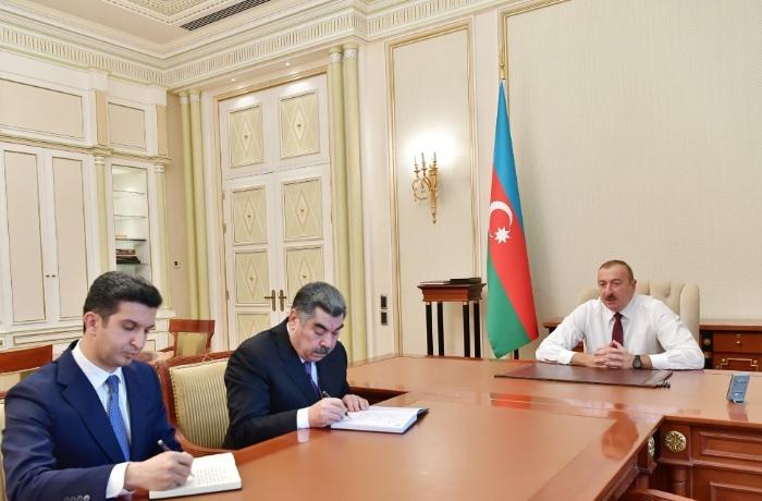 Prezident yeni icra başçılarını qəbul edib – FOTO
