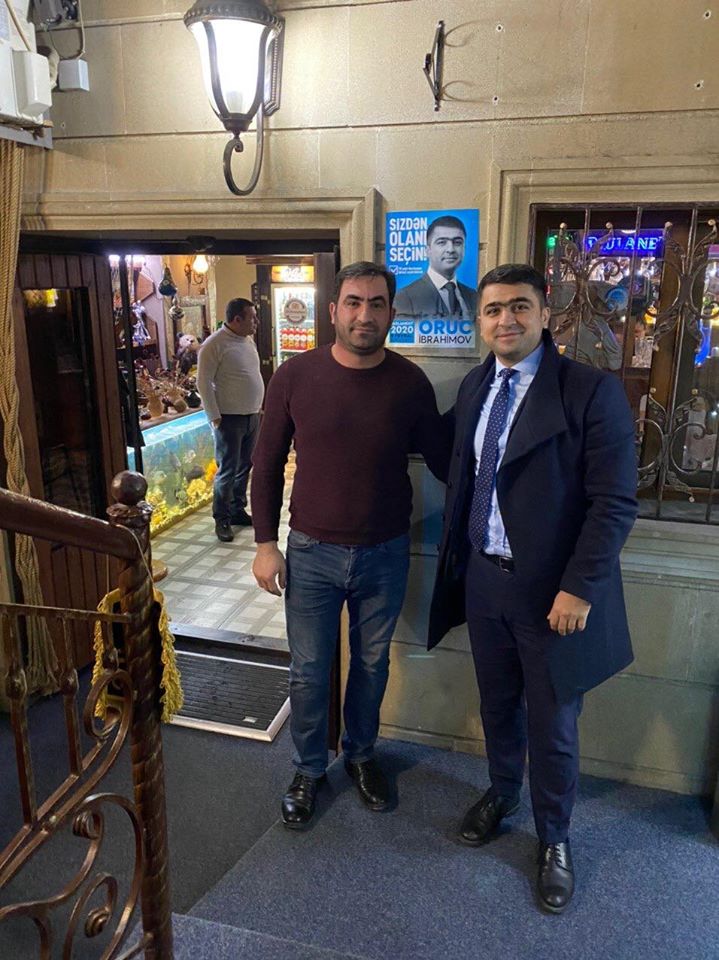Deputatlığa namizəd Oruc İbrahimov kiçik sahibkarlarla görüşdü və onların dəstəyini aldı.