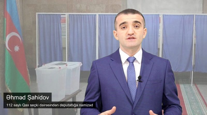 Əhməd Şahidovdan rəqiblərinə müraciət: Qarşılıqlı hörmət şəraitində mübarizə aparaq ki, Qax qazansın