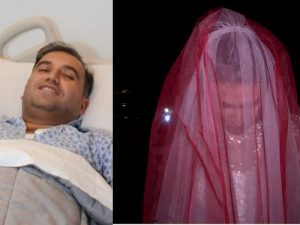 Hacı Nuran üçün klinikaya ağ libaslı gəlin göndərdilər — VİDEO