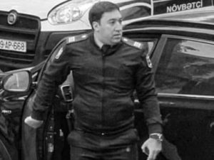 Bakıda öldürülən polisin FOTOLARI