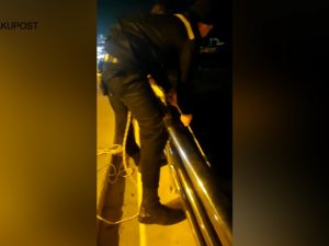 Bulvarda sevgililərin intihar görüntüsü yayıldı – VİDEO