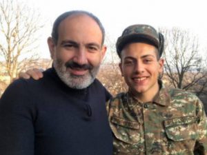 Paşinyanın Qarabağda əsgərlik çəkən oğlunun YENİ VİDEOSU