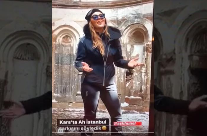 Türkiyəli nazirin həyat yoldaşının bu hərəkəti həm Türkiyə, həm də Ermənistanda tənqid olundu – VİDEO