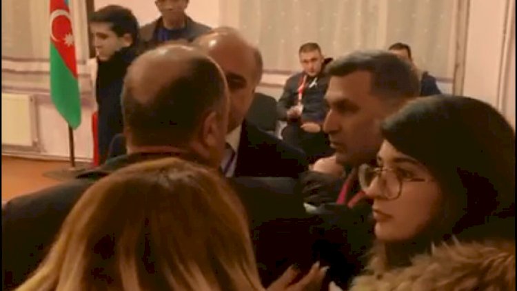 Keçmiş deputat seçki məntəqəsində dava saldı – Video + Foto