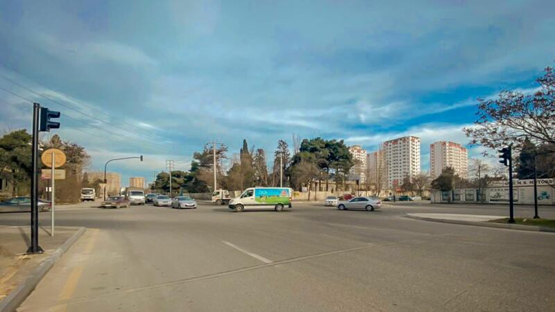 Bakıda bu yolda sürət həddi endirildi – FOTO