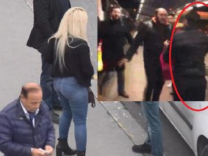 Metroda qadına əxlaqsızlıq edən kişini bu hala saldılar (18+VİDEO)