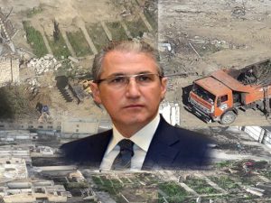 Nərimanov rayonunda karantin rejimindən istifadə edib ağacları kəsdilər – FOTOLAR