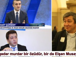 REAL funksioneri Altay Göyüşov Facebookda Əhməd Şahidov və Elşən Musayevi təhqir etdi: “Murdarlar”