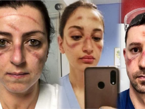 Koronavirusla mübarizə aparan qəhrəman həkimlərin FOTOLARI