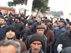 Kənd sakinləri etiraza qalxdı – VİDEO – Açıqlama (Yenilənib)