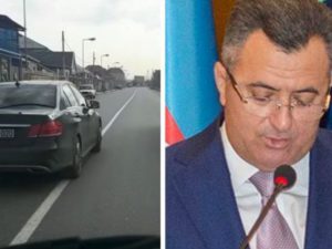 İcra başçısının rəis kürəkəninə məxsus maşın “protiv” gedir